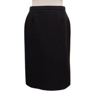 Dex "The Suit Shop" Black Pencil Skirt- Sz. Sm